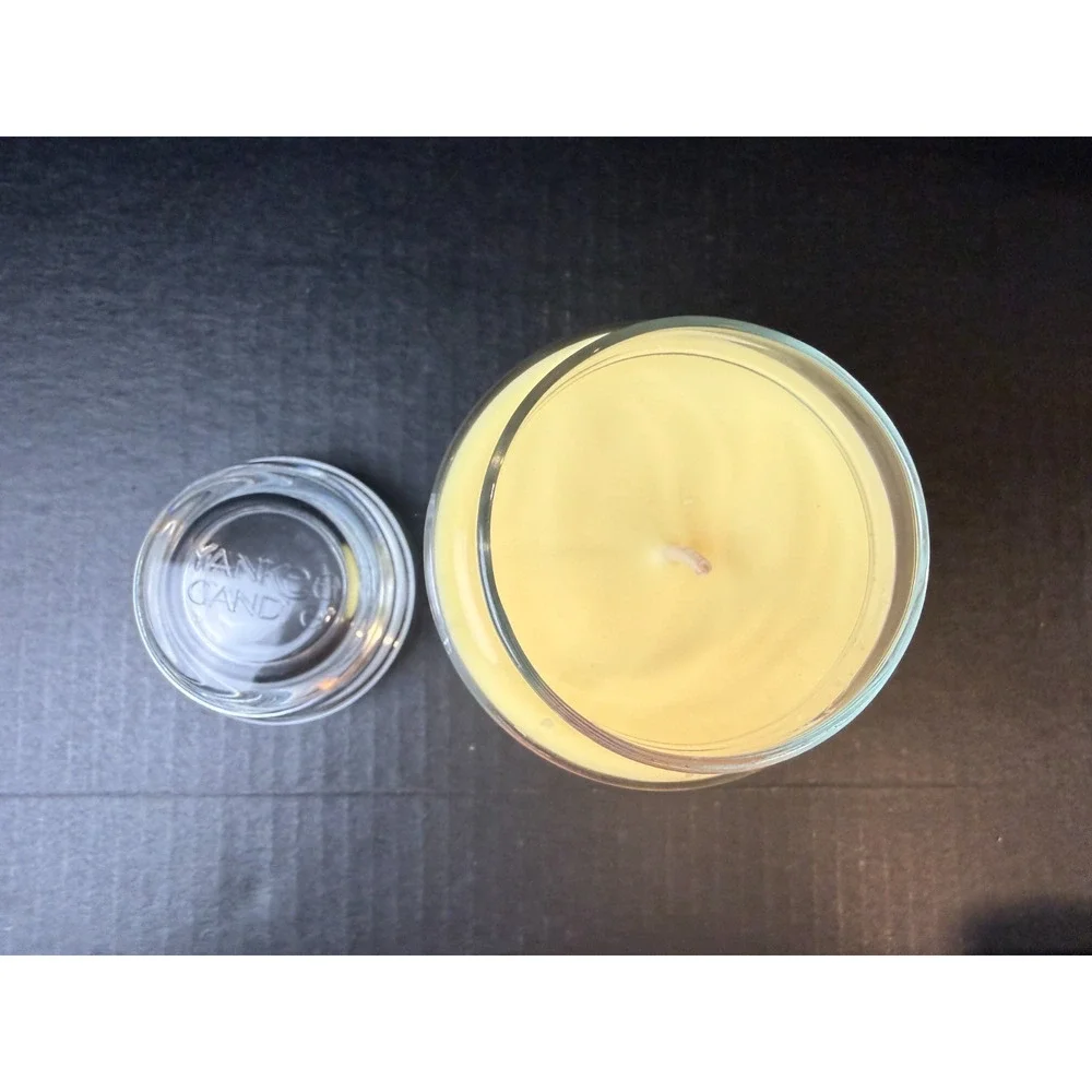 Yankee Candle LEMON & WHITE ROSE 22 oz Pickleball Single Wick Large Jar Candle